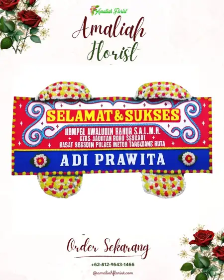 Papan Bunga Ucapan Selamat Kuwum